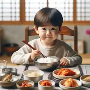 밥 안먹는 아이